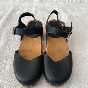 Mía Sofia Clog Leather Sandal Womens Size 39